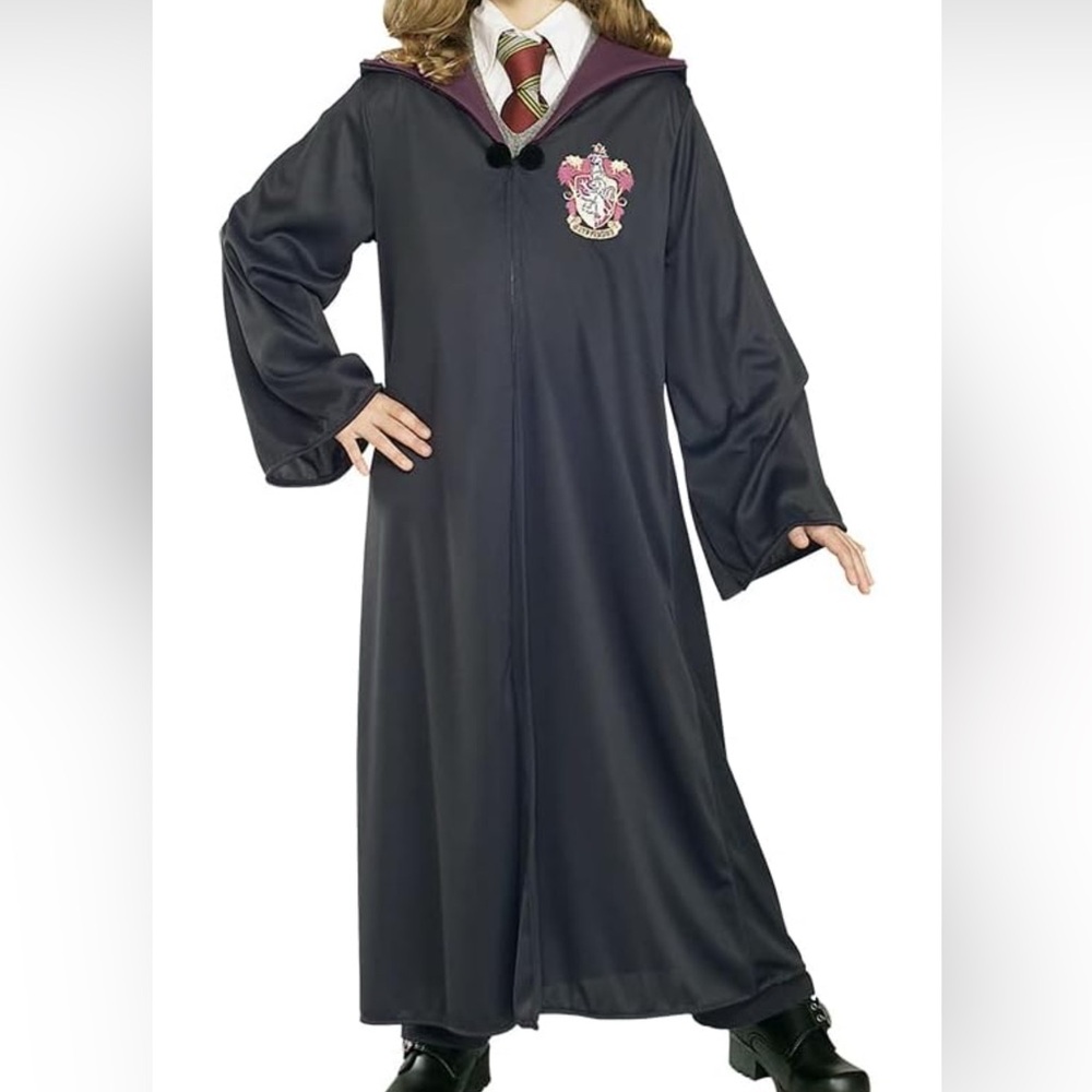 Kid's Harry Potter Gryffindor Wand & Robe Size L (fits as women’s small)